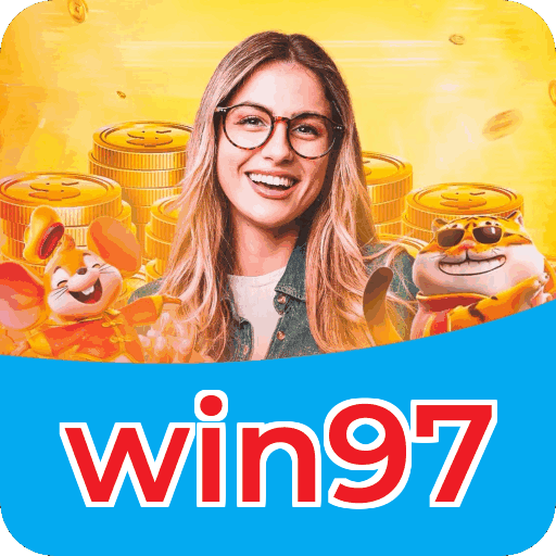 Números do app win97 em material de marketing — ilustração, não auditoria